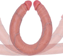 Load image into Gallery viewer, Giant Double Head Dildo, Double Sided Thick Dildo Giant Toy,  Extra Long Silicone Thick Realistic Penis,