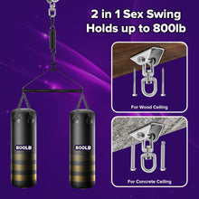 Load image into Gallery viewer, 360 Degree Sex Swing, Comfortable  Adjustable Straps Bondage Restraints BDSM Set for Couples
