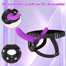 Load image into Gallery viewer, Harness & Strap- On Double Ended Dildo for Women