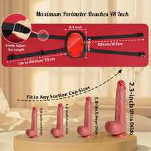 Load image into Gallery viewer, Suction Cup Dildo Mount Sex Saddle  for Women (Dildo not included)