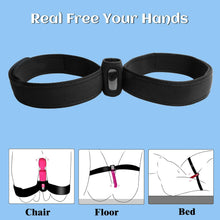 Load image into Gallery viewer, Adjustable Bondage Vibrator Leg Straps, Vibrator Elasticity Constrained Forced Strap for Women Hands-Free Play