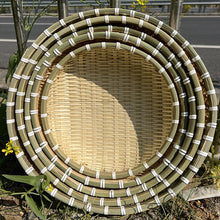 Load image into Gallery viewer, Round Woven Bamboo Storage Baskets, Set of 5
