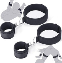 Load image into Gallery viewer, BDSM Bondage Restraints for Couples, Adjustable Sex Handcuffs Restraints Straps Wrist-to-Thigh