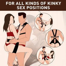Load image into Gallery viewer, BDSM Bondage Sex Swing for Couples with Waist Straps Support
