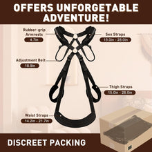 Load image into Gallery viewer, BDSM Bondage Sex Swing for Couples with Waist Straps Support