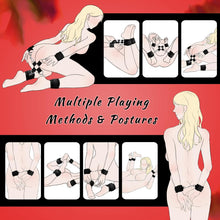 Load image into Gallery viewer, Bondage Restraints Adjustable Bed Restraints Sex Straps Kit