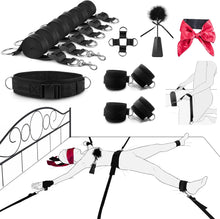 Load image into Gallery viewer, Bondage Restraints Adjustable Bed Restraints Sex Straps Kit
