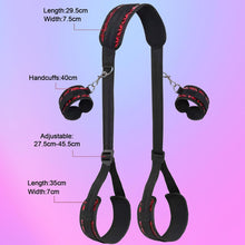 Load image into Gallery viewer, Bondage Restraints, BDSM Kit Sex Bondage with Adjustable Handcuffs & Sex Straps for Couples SM Game Play