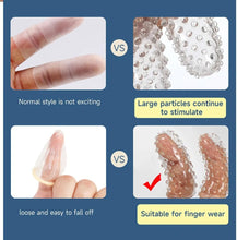 Load image into Gallery viewer, Finger Sleeve Vagina Clitoral Nipple G-Spot Stimulator Anal Sex Toys for Women