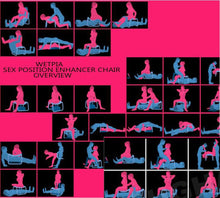 Load image into Gallery viewer, Multifunction Sex Position Enhancer Chair Novelty Toy with Handrail for Couples
