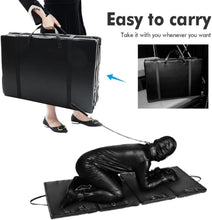 Load image into Gallery viewer, Outdoor Folding Sex Mattress with Binding and Restraint, Mattress Props,  Handcuffs Ankle Cuffs