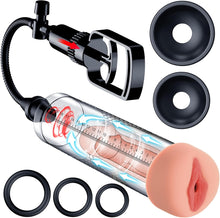 Load image into Gallery viewer, Penis Vacuum Pump, Manual Penis Enlarger Enlargement Extend Pump Air Pressure Device