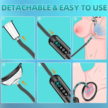Load image into Gallery viewer, Pussy Pump Nipple Sucking Toys -  Automatic Vacuum Clitoral Vagina Pumps with 6 Suction Modes 5 Size Cups