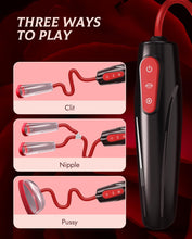 Load image into Gallery viewer, Pussy Pump Nipple Sucking Toys -  Electric Vacuum Vagina Sex Pump with 3 Suction Levels and 7 Modes