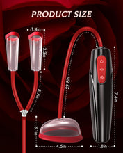 Load image into Gallery viewer, Pussy Pump Nipple Sucking Toys -  Electric Vacuum Vagina Sex Pump with 3 Suction Levels and 7 Modes