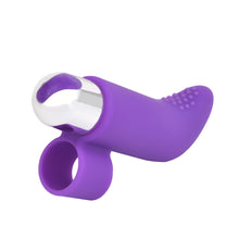 Load image into Gallery viewer, Rechargeable Finger Vibrator, 10 Speed Adjustable Stimulator, Insertable Bullet Sex Toy for Women