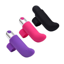Load image into Gallery viewer, Rechargeable Finger Vibrator, 10 Speed Adjustable Stimulator, Insertable Bullet Sex Toy for Women