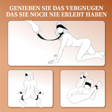 Load image into Gallery viewer, Sex Bondage Restraints Set  for Women, Adjustable Leg Straps Handcuffs, Handcuffs Collar, Blindfold