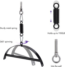 Load image into Gallery viewer, Sex Swing - 2 in 1 Sex Position Love Sling for Door and for Hanging on The Ceiling with Thick Sponge Cushion and Adjustable Straps