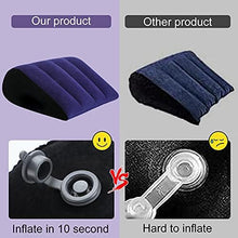 Load image into Gallery viewer, Sex Toys Pillow Position Cushion Triangle Inflatable Ramp for Deeper Position