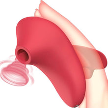 Load image into Gallery viewer, Sucking Vibrator Clit Nipple Sucker for Women, Clitoral Vibrators Sex Toy with 10 Suction Modes - Rose