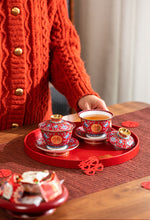 Load image into Gallery viewer, Chinese Wedding Tea Cups and Bowls Set

