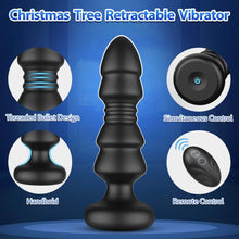 Load image into Gallery viewer, Thrusting Prostate Massager Anal Plugs - Remote Control Anal Beads with 5 Vibrating