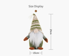 Load image into Gallery viewer, Gnome Christmas Decorations, Handmade Swedish Tomte Xmas Gnome Faceless Plush Doll

