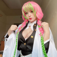 Load image into Gallery viewer, Demon Slayer Kanroji Mitsuri Cosplay Wig