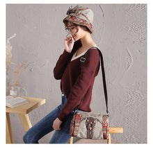 Load image into Gallery viewer, Women Hand Embroidery Crossbody Bag
