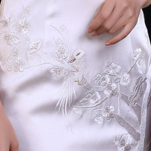 Load image into Gallery viewer, Side Button Embroidered Cheongsam Qipao Gown
