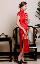 Load image into Gallery viewer, Hand Embroidered Wedding Cheongsam Qipao Gown
