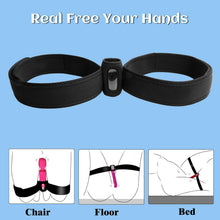 Load image into Gallery viewer, Adjustable Bondage Vibrator Leg Straps, Vibrator Elasticity Constrained Forced Strap for Women Hands-Free Play
