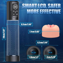 Load image into Gallery viewer, Electric Penis Pump, Adult Sex Toys Dick Enlarger for Men Erection, Automatic Male Masturbator with Penis Rings
