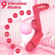 Load image into Gallery viewer, Finger Vibrator - G Spot Vibrator Clitoral Stimulator with 9 Powerful Vibration Modes Rose
