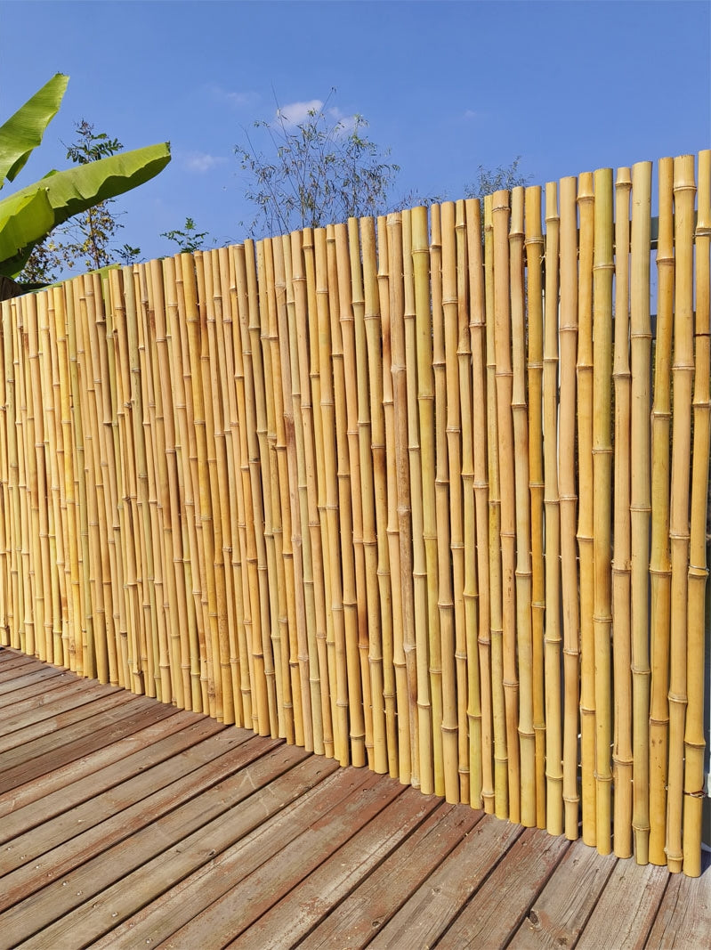 Bamboo Rolled Fence Panel