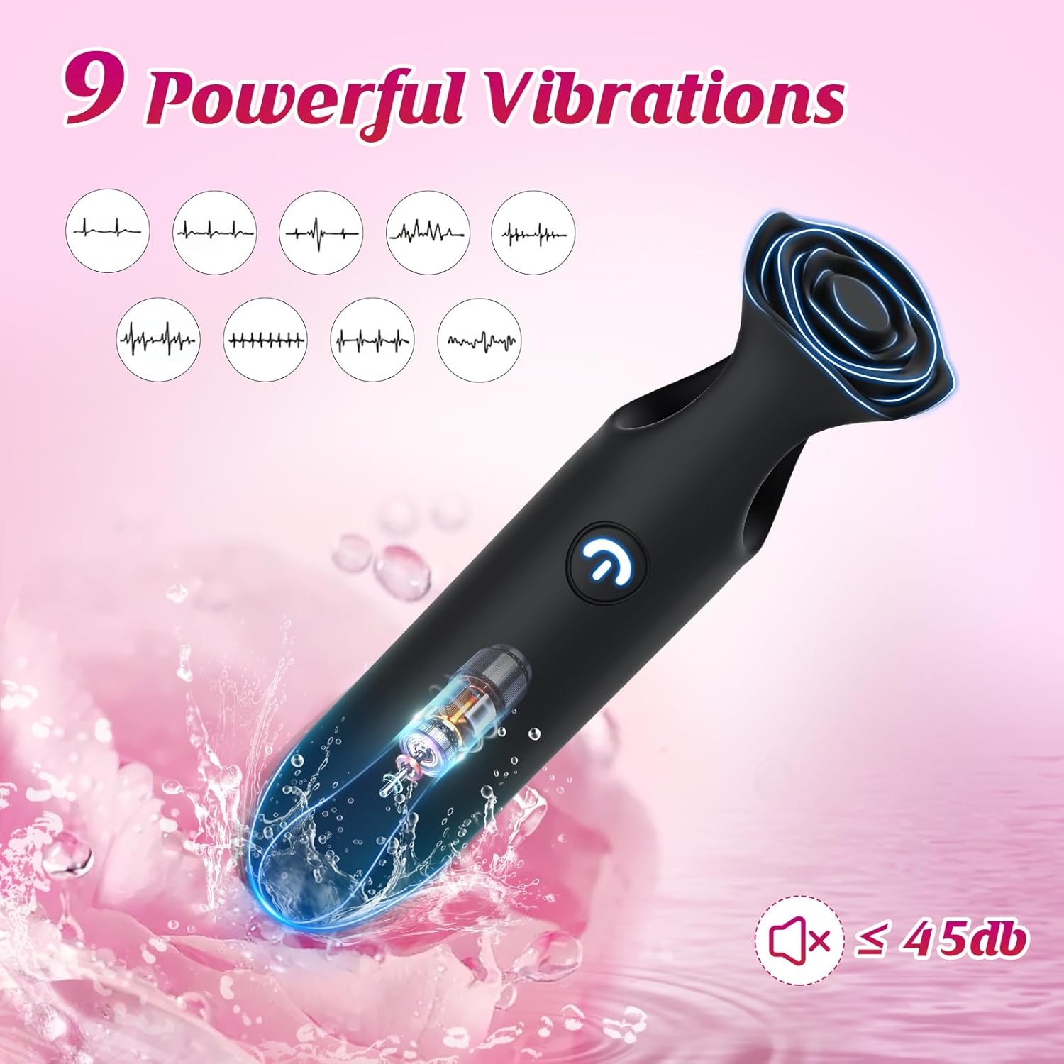 Mini Bullet Vibrator - App Long Distance G Spot Lipstick Vibrator MyAlphaMall Mini Bullet Vibrator - App Long Distance G Spot Lipstick Vibrator MyAlphaMall