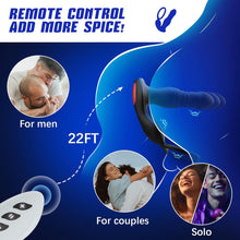 Load image into Gallery viewer, Prostate Massager Anal Vibrator Thrusting Vibrating 7 Modes with Cock Ring
