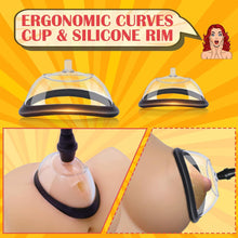Load image into Gallery viewer, Pussy Pump with 2 Clitoris Nipple Suckers Set, Clitoral Pump Vagina Pumps Sexual Pleasure Tools for Women
