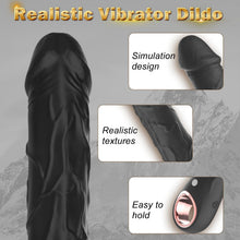 Load image into Gallery viewer, Realistic Vibrators Silicone Dildos with 10 Vibrations
