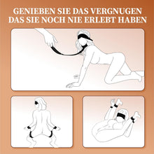 Load image into Gallery viewer, Sex Bondage Restraints Set  for Women, Adjustable Leg Straps Handcuffs, Handcuffs Collar, Blindfold
