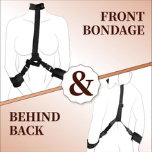 Load image into Gallery viewer, Sex Bondage Restraints Set  for Women, Adjustable Leg Straps Handcuffs, Handcuffs Collar, Blindfold
