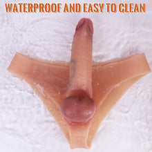 Load image into Gallery viewer, Strap-On Dildo Panties, Ultra Elastic Silicone Wearable Panties with 7 Inch Realistic Dildos for Lesbian Couples
