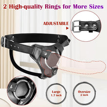 Load image into Gallery viewer, Strap On Dildo Harness for Women Men Pegging Dildo, Adjustable Waist and Thigh
