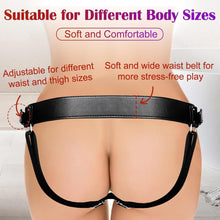 Load image into Gallery viewer, Strap On Dildo Harness for Women Men Pegging Dildo, Adjustable Waist and Thigh
