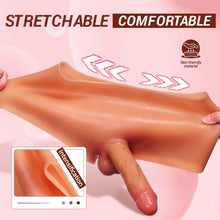 Load image into Gallery viewer, Strap On Harness High Elastic Silicone Wearable Dildos Panties with Solid Penis, Transgender Clothing Adult Sex Toy for Lesbians Couple
