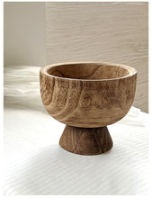 Load image into Gallery viewer, Paulownia Wood Decorative Bowl

