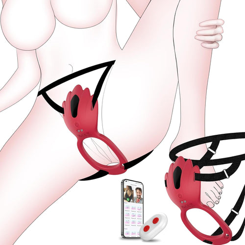 Wearable Clitoral Stimulator Vibrator with Remote Control