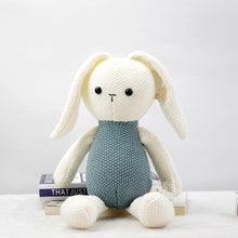 Load image into Gallery viewer, Knitted Stuffed Bunny Rabbit Plush
