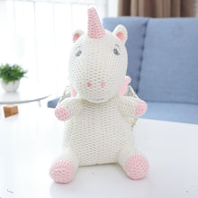 Load image into Gallery viewer, Plush Knitted Unicorn
